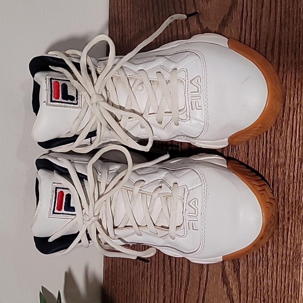 🌞🌞🌞Tennis Fila Mb Haze 3bm00538-125 White, Boys 6